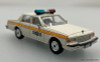 1980 Chevrolet Caprice: Illinois State Police Car 1:87 ABS Plastic Model Car by Brekina