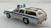 Ford LTD Station Wagon: Chicago Police 1:87 ABS Plastic Model Car by Brekina