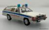 Ford LTD Station Wagon: Chicago Police 1:87 ABS Plastic Model Car by Brekina