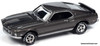 1969 Ford Mustang, Metallic Gray (John Wick) 1:64 Diecast Model Car by Johnny Lightning