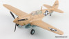 Curtiss P40N Warhawk "Geronimo!" Lt. Bruce Campbell, 45th FS, Dec., 1943 1:72 Diecast Model Plane by Hobby Master