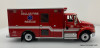 RARE!! International 4400 EMS Unit: Dallas Fire Rescue 1:34 Diecast Model Ambulance by First Gear