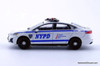 Ford Fusion Police Responder: New York City Police 1:64 Diecast Model Car by 596 Model