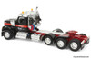 Kenworth W990 Tri-Axle Day Cab w/Fontaine Magnitude Tri-Axle Lowboy Trailer w/Flip Axle: Mammoet 1:64 Diecast Model Truck DCP by First Gear