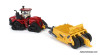 Case IH Steiger 595 Quadtrac w/Ashland 2811E Scraper 1:64 Diecast Model Vehicle by ERTL
