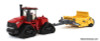 Case IH Steiger 595 Quadtrac w/Ashland 2811E Scraper 1:64 Diecast Model Vehicle by ERTL