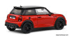 2023 Mini Cooper: John Cooper Works, Chilli Red 1:43 Diecast Model Car by Solido