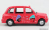 London Taxi Cab, Beatles Livery: Christmas Edition 1:36 Diecast Model Car by Corgi