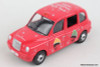 London Taxi Cab, Beatles Livery: Christmas Edition 1:36 Diecast Model Car by Corgi