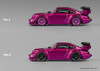 Porsche 964 RWB, Metallic Purple (Indonesia Exclusive) 1:64 Diecast Model Car by CM Model