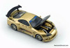 Toyota Supra (JZA80) Top Secret, Gold 1:64 Diecast Model Car by BM Creations