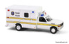 1994 Ford F-350 Ambulance: Washington DC Metro Transit Police 1:64 Diecast Model Vehicle by Greenlight