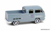 1978 Volkswagen Type 2 Double Cab Pick-Up, Gray: Volkswagen Parts 1:64 Diecast Model Truck by Greenlight