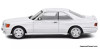 1990 Mercedes Benz 560 SEC AMG Widebody, White 1:43 Diecast Model Car by Solido