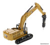 Cat 395 Next Generation Hydraulic Excavator GP Version w/2 additional Work Tools 1:87 Diecast Model Vehicle by Diecast Masters