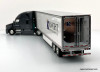 2018 Freightliner Cascadia High Roof Sleeper Tractor w/53' Refrigerated Trailer: Knight Refrigerated 1:64 Diecast Model Truck DCP by FG