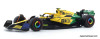 McLaren MCL38 Formula 1 Race Car #4 2024 Monaco Grand Prix 1:43 Diecast Model Car by Burago