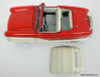 1959 Metropolitan Nash 1500 Convertible, Red/White 1:18 Diecast Model Car by Highway 61