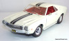 1968 AMC AMX Coupe, White 1:18 Diecast Model Car by American Muscle