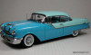 1955 Pontiac Star Chief Hard Top, LightBlue/Dark Blue 1:18 Diecast Model Car by Sun Star