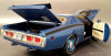 1971 Dodge Charger Super Bee, Metallic Blue 1:18 Diecast Model Car by American Muscle