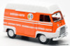 1968 Renault Estafette Van, Orange: Race Course Assistance 1:18 Diecast Model Van by Norev