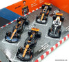 McLaren Formula One Team 4 Car Set 2022-2023 Lando Norris 1:43 Diecast Model Car by Burago