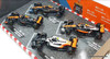 McLaren Formula One Team 4 Car Set 2022-2023 Lando Norris 1:43 Diecast Model Car by Burago