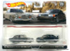 RARE!! Hot Wheels Premium 1972 Mercedes Benz 280 SEL 4.5 & Mercedes Benz 190E 2.5 16v 1:64 Diecast Model Car by Hot Wheels