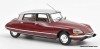 1972 Citroen DS 23 Pallas, Grenade Red/Silver 1:43 Diecast Model Car by Norev