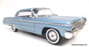 1964 Chevrolet Impala SS 409 - Blue 1:18 Diecast Model by American Muscle