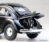 Volkswagen Classic Beetle, Black 1:18 Diecast Model Car by Welly