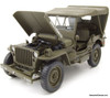 1941 Jeep Willys MB, Green US Army 1:18 Diecast Model Vehicle by Welly