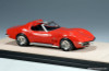 1969 Chevrolet Corvette L88 Coupe T Roof, Monza Red 1:43 Resin Cast Model Car by Stamp Models