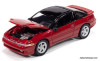 1991 Mitsubishi Eclipse GSX, Maranello Red 1:64 Diecast Model Car by Auto World