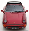 1983 Porsche 911 SC Targa, Metallic Red 1:18 Diecast Model Car by KK Scale