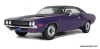 1970 Dodge Challenger R/T, Plum Crazy 1:12 Resin Cast Model by Otto