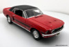 RARE!! 1968 Ford Mustang GT California Special Hard Top, Red/Black 1:18 Diecast Model Car by Greenlight