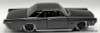 1966 Lincoln Continental Pro Rodz, Dark Gray Metallic 1:26 Diecast Model Car by Maisto