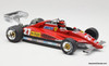 Ferrari 126 C2 Formula 1 Gilles Villeneuve Race Car #27 1:18 Diecast Model Car by MCG
