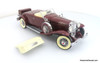 1935 Duesenberg Model J 550, Maroon/Cream 1:24 Diecast Model by Franklin Mint