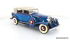 1932 Cadillac V-16 - Blue 1:24 Diecast Model by Franklin Mint
