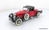 1928 Stutz Black Hawk, Two-Tone Red/Black 1:24 Vintage Classic by Franklin Mint