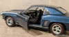 1969 Baldwin Motion Camero SS 427 Metallic Dark Blue w/White Hockey Stripe 1:18 Diecast Model Car by Ertl