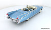 1959 Cadillac Eldorado Biarritz, Light Blue/White 1:24 Diecast Model Car by Franklin Mint