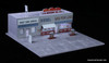 American Gas Station w/Lighting 1:64 Diorama by MoreArt