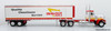 1973 Peterbilt 359 Tractor & Refrigerated Trailer: In-N-Out Burger 1:43 Diecast/ABS Plastic Model Truck by Iconic Replicas