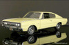 1966 Dodge Charger, Light Yellow 1:18 Diecast Model Car by American Muscle