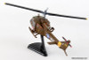 UH-1 US Army Huey Medevac 1:87 Diecast Model Helicopter by Postage Stamp