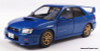 2003 Subaru Impreza WRX STi, Sonic Blue 1:18 Diecast Model Car by Solido